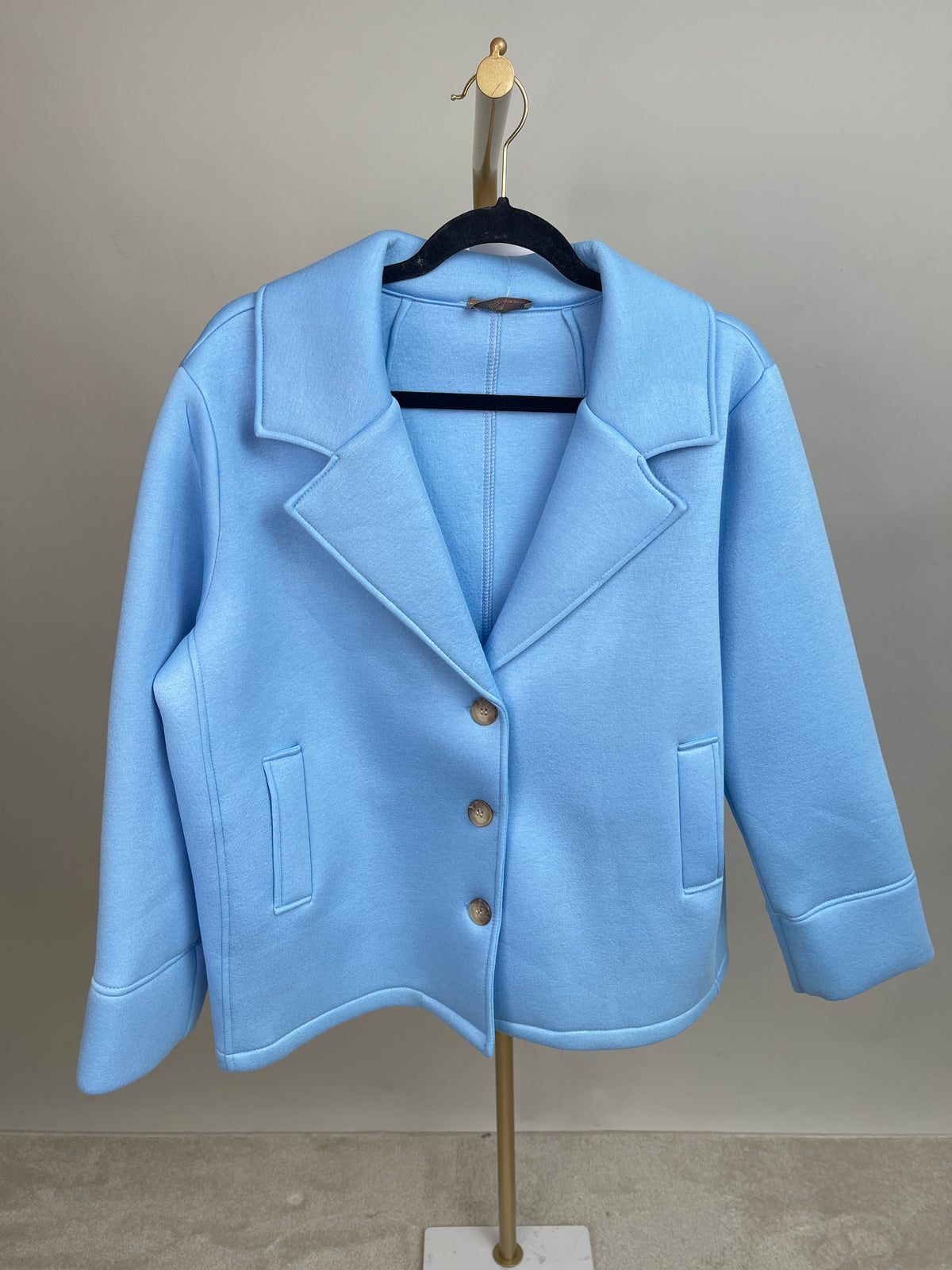 Jacke Soft in Hellblau