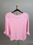 Pullover Feinstrick Rüschen in versch. Farben
