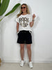 Shorts mit Leo Details in versch. Farben Artikel 4131
