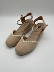 Espadrilles mit Keilabsatz in Beige Artikel 4154