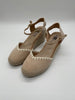 Espadrilles mit Keilabsatz in Beige Artikel 4154