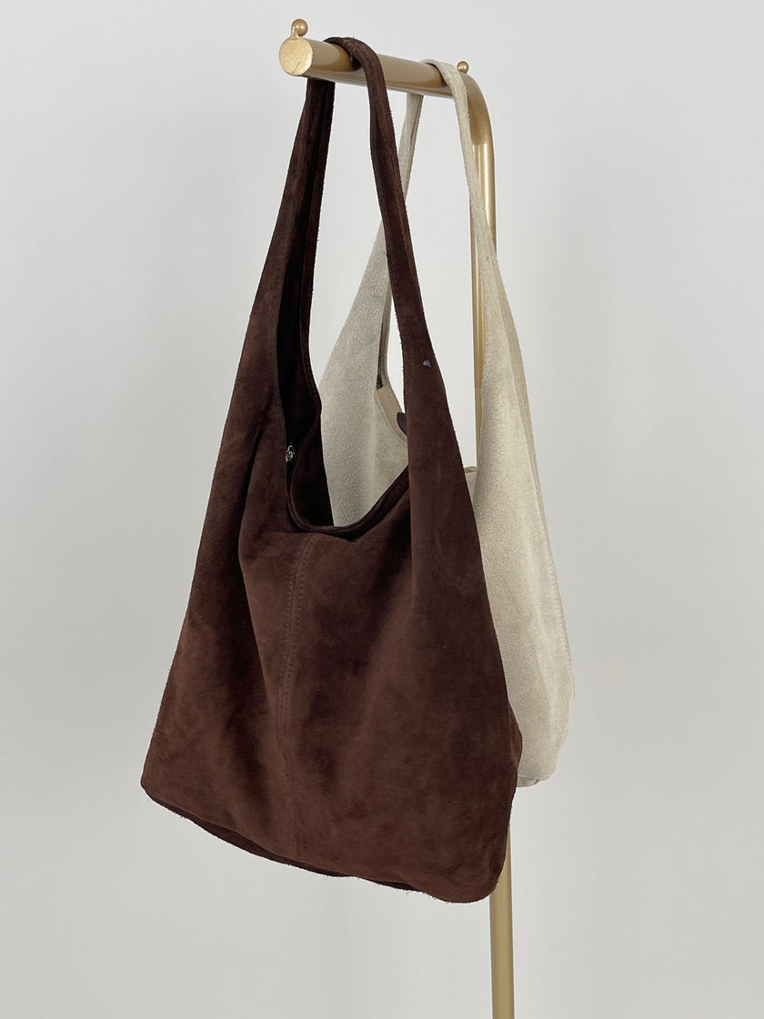 Schultertasche Wildleder in versch. Farben Artikel 6134