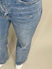 Jeans Wide Leg mit Strass in heller Waschung Artikel 5615