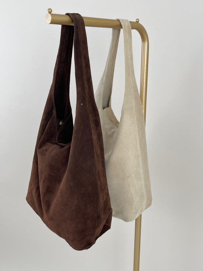 Schultertasche Wildleder in versch. Farben Artikel 6134