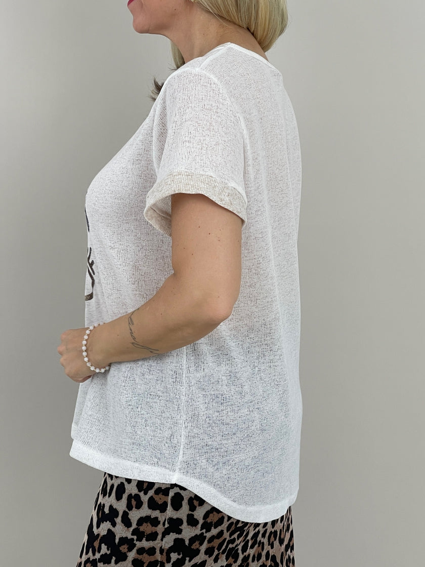 Shirt Feinstrick Ibiza in versch. Farben Artikel 6122