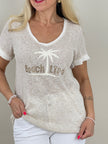 Shirt Feinstrick Beach Life in versch. Farben Artikel 6121