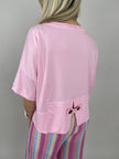 Shirt mit Knöpfen in versch. Farben