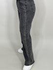 Jeans Wide Leg mit Strass in Grau Artikel 5614