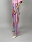Strick Hose in Bunt