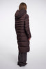 Mantel Keilafur von Rino&Pelle in Peated Brown