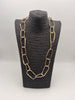 Kette Gold schmale Glieder Rechteckig Art. 6440