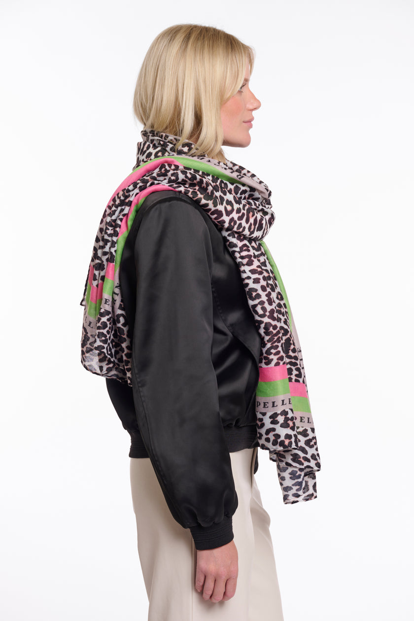 Tuch von Rino&Pelle mit Leo-Print