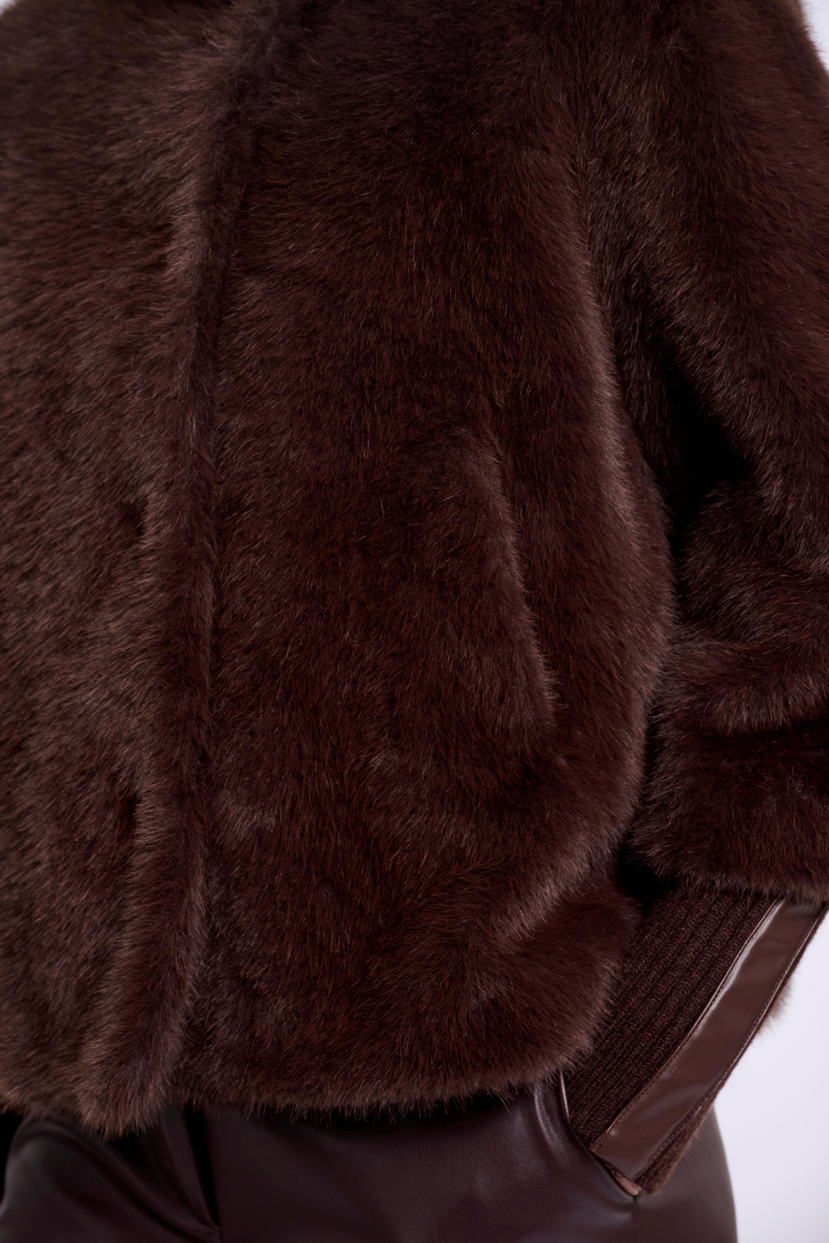 Jacke Nesrin von Rino&Pelle in Coffee Roast