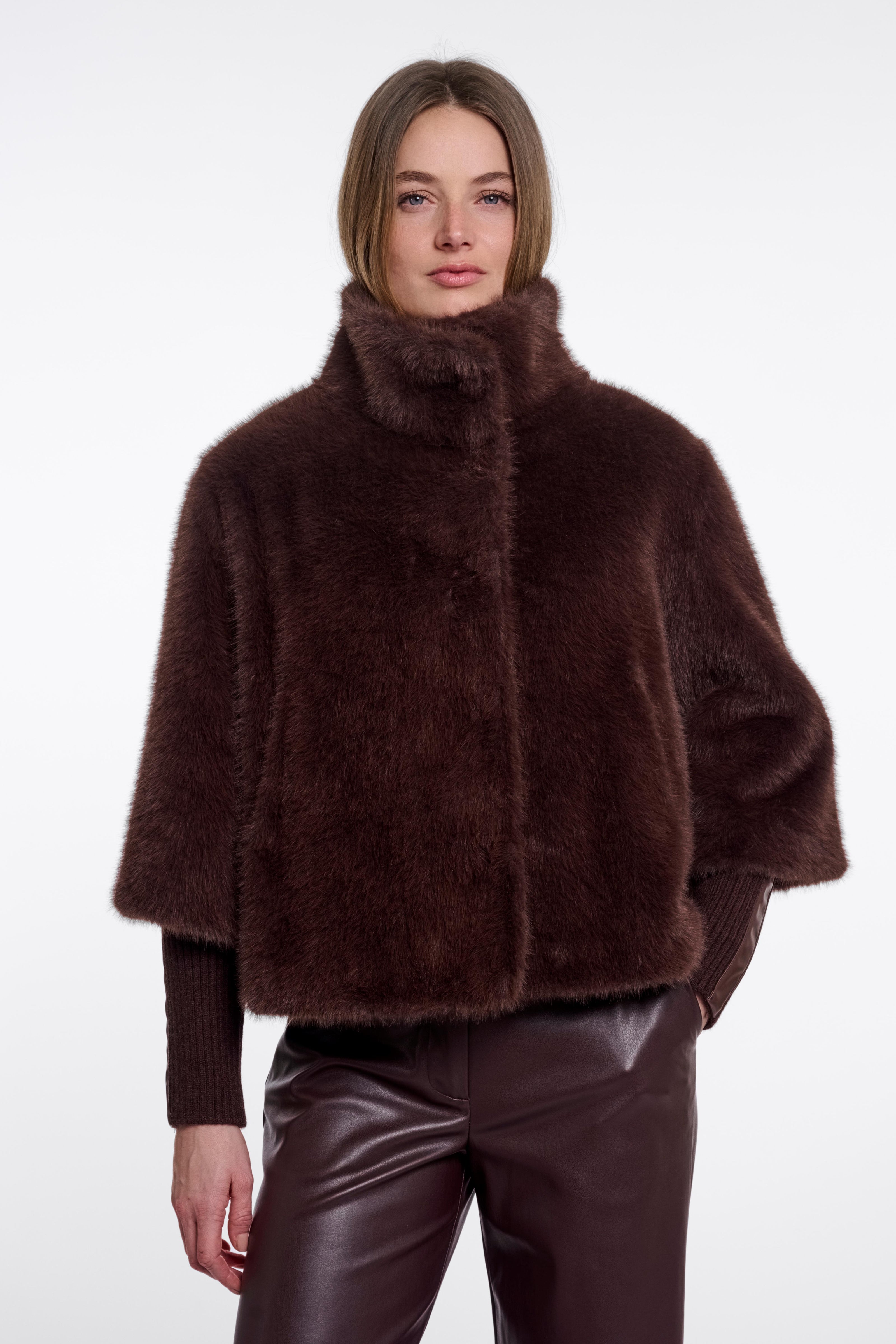 Jacke Nesrin von Rino&Pelle in Coffee Roast