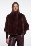 Jacke Nesrin von Rino&Pelle in Coffee Roast