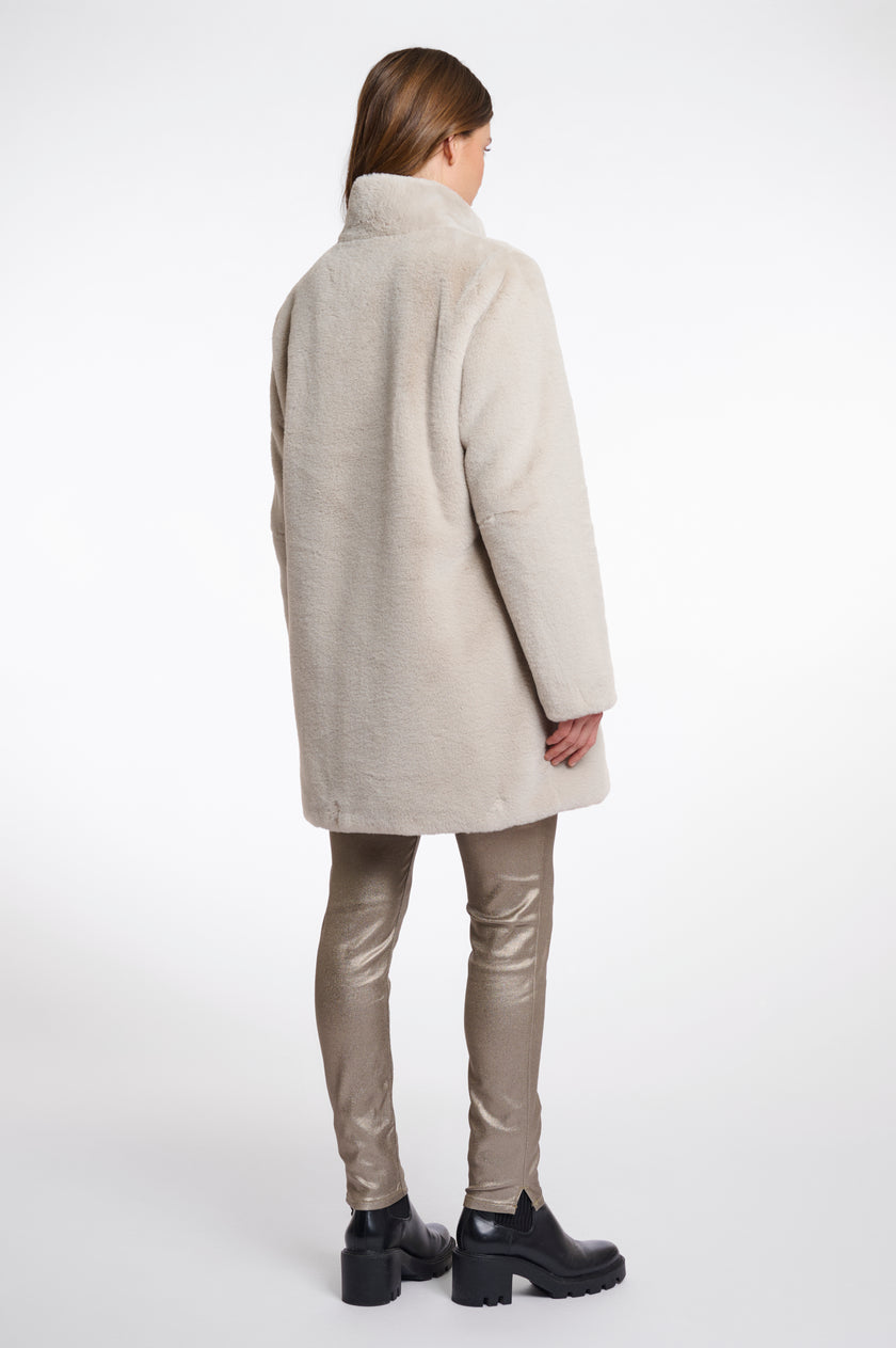 Mantel Kunstpelz von Rino&Pelle in Birch Artikel RP6286