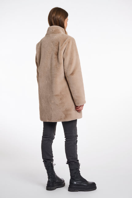 Mantel Kunstpelz von Rino&Pelle in Oat Artikel RP6285