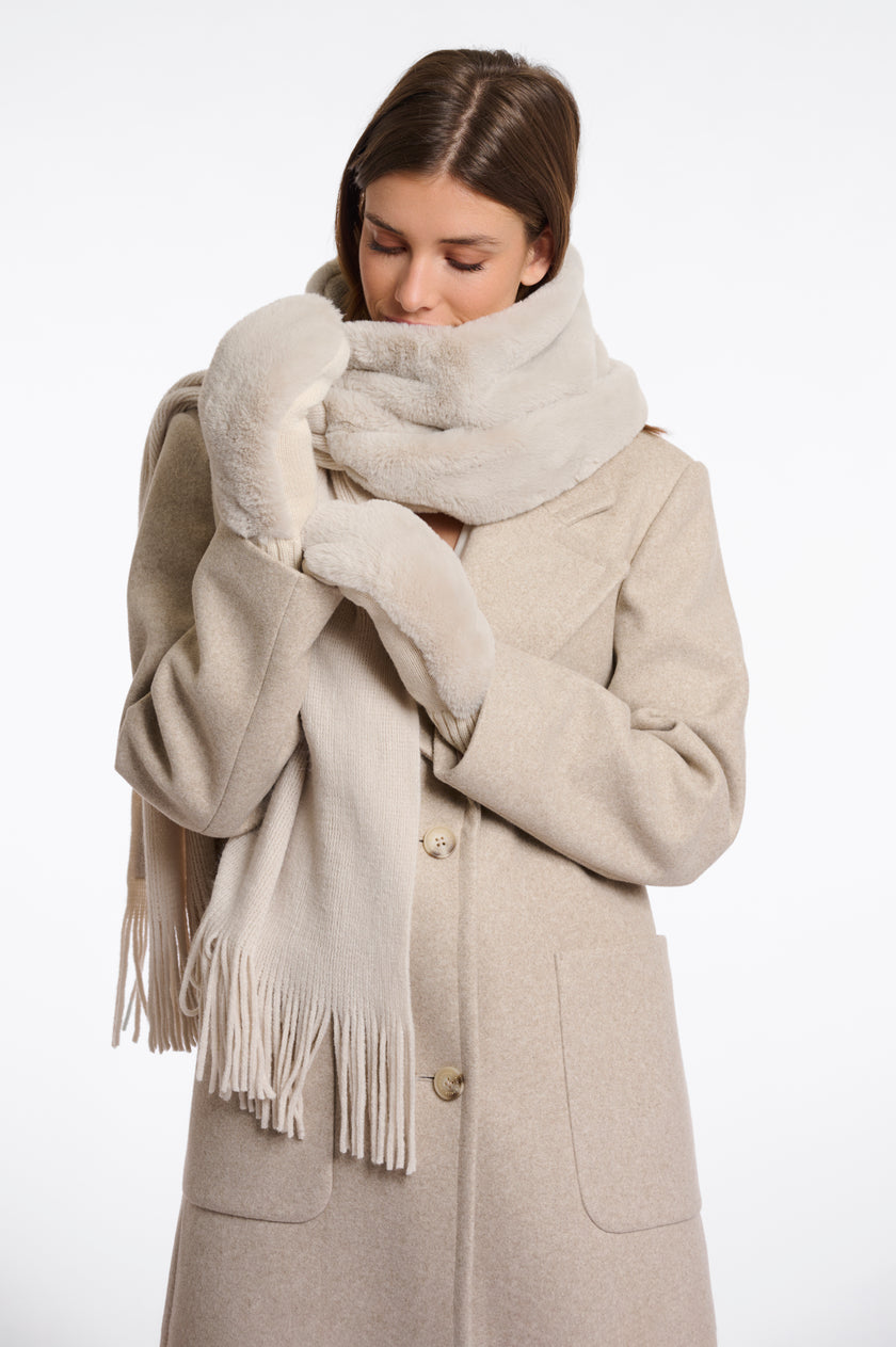 Kunstpelz Handschuhe von Rino&Pelle in Birch RP6627