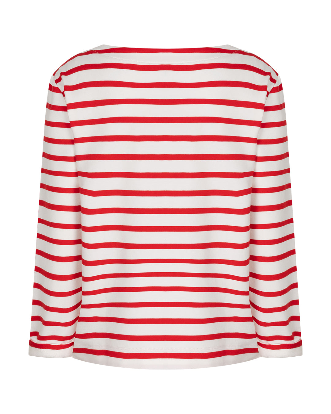 Red Button Sweatshirt Weiß/Rot gestreift Art. RB6810