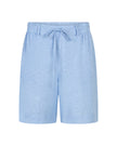 Shorts Leinen in Hellblau