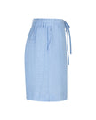 Shorts Leinen in Hellblau