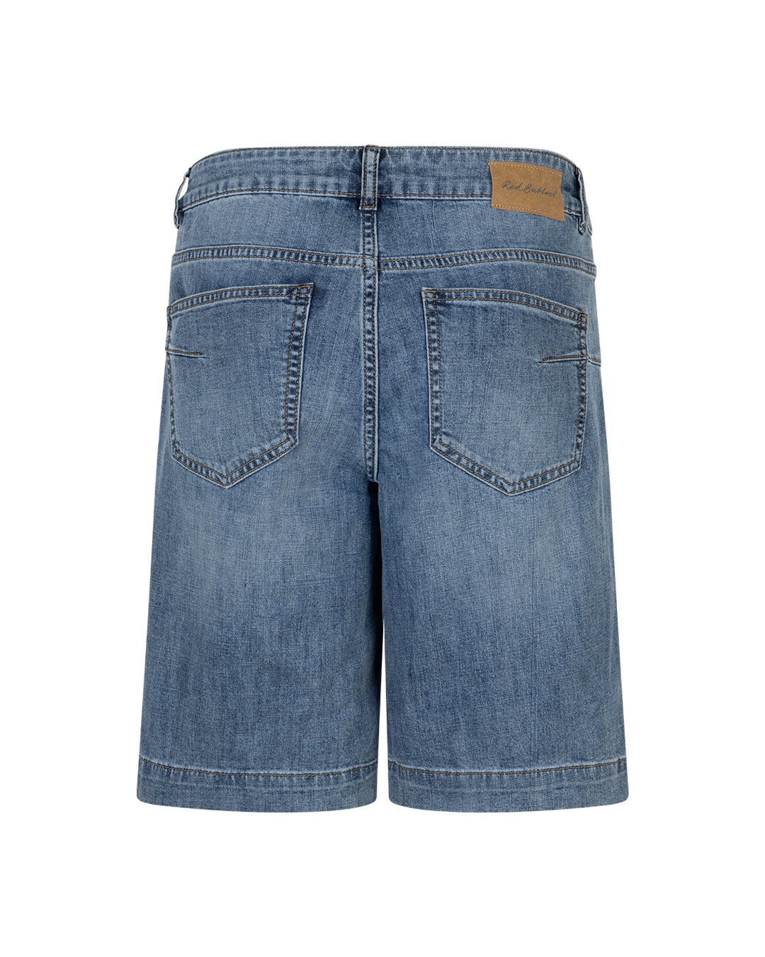 Jeans-Shorts mit Tuch