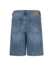 Jeans-Shorts mit Tuch
