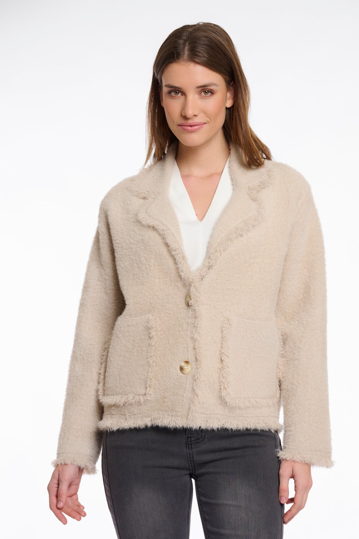 Jacke Sena von Rino&Pelle in Stone