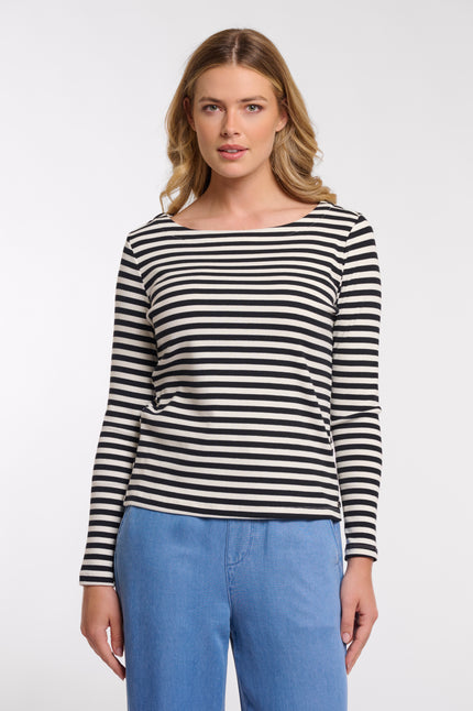 Langarmshirt Sienna gestreift von Rino&Pelle