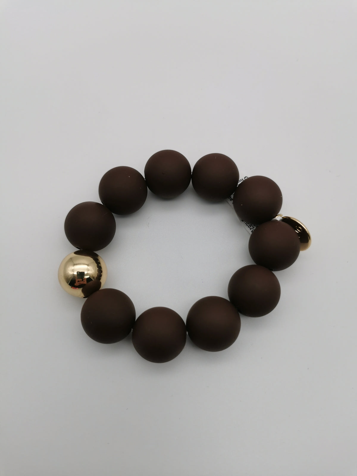 Perlenarmband Mokka