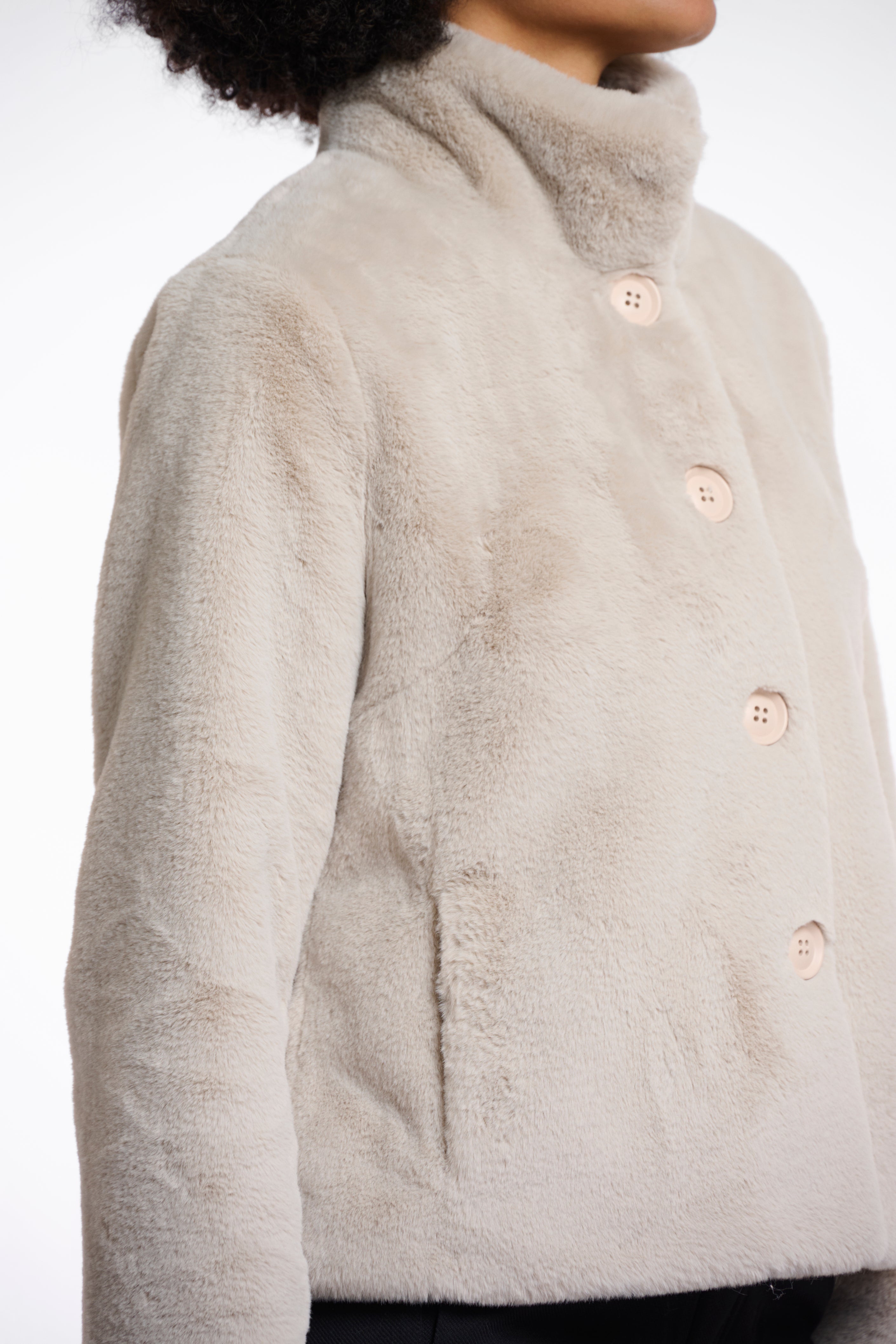 Jacke Fake Fur von Rino&Pelle in Birch Artikel RP6283