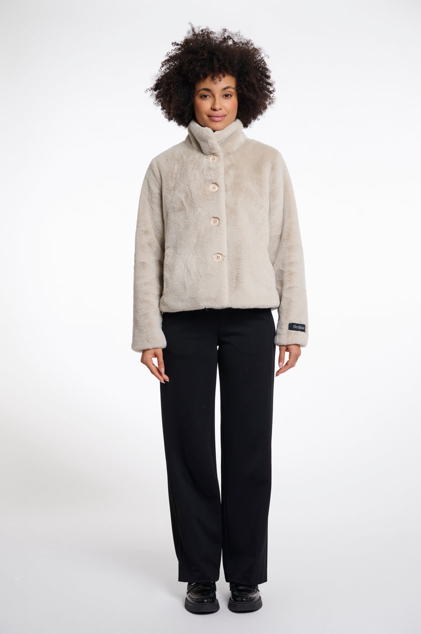 Jacke Fake Fur von Rino&Pelle in Birch Artikel RP6283