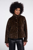 Jacke Vie von Rino&Pelle in Brown Leopard