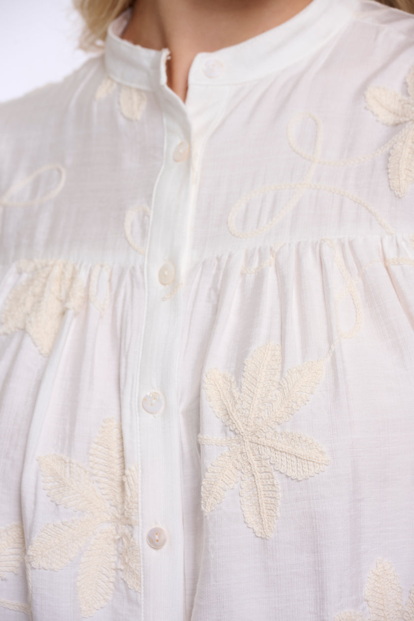 Bluse Zilan in Weiß von Rino&Pelle