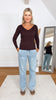 Langarmshirt Uni gerippt in versch. Farben Art. 6294