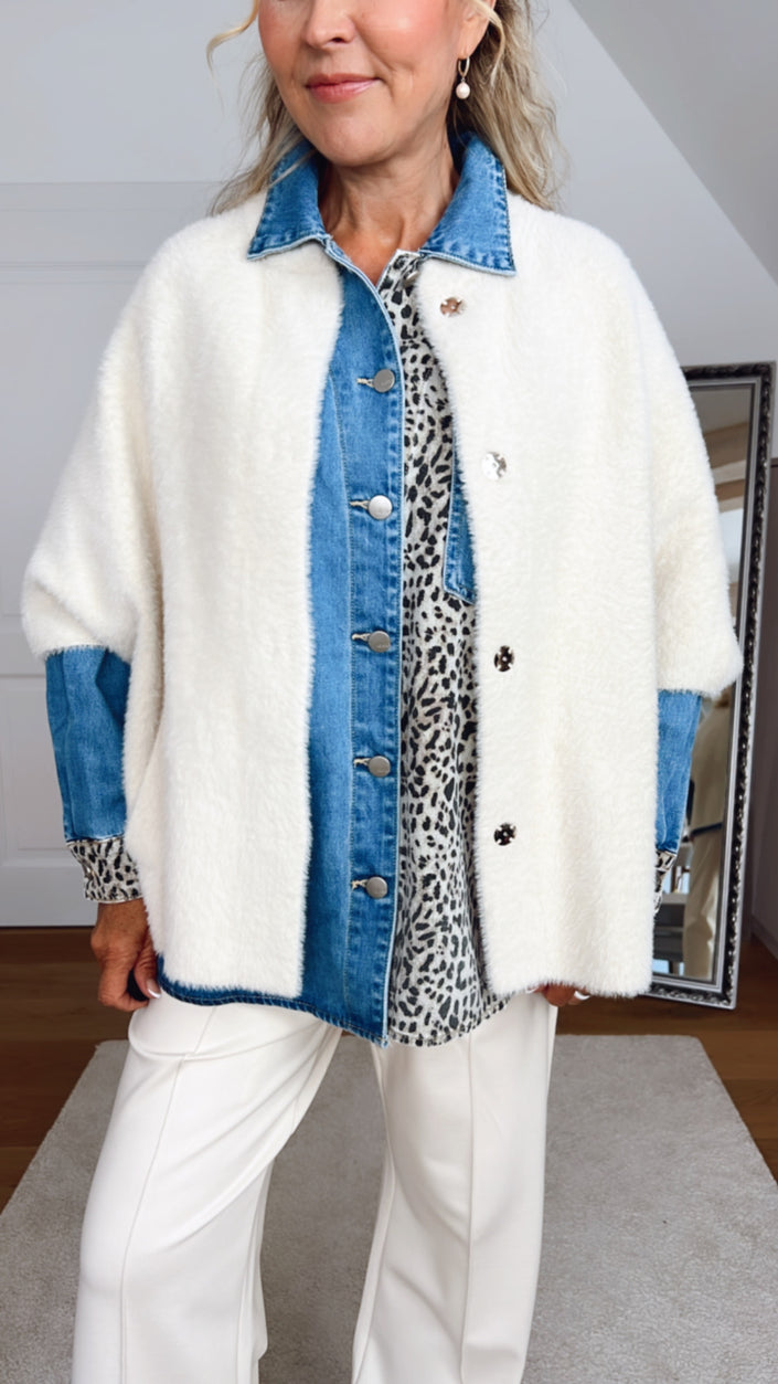 Cape von Rino&Pelle in Beige Artikel RP5643