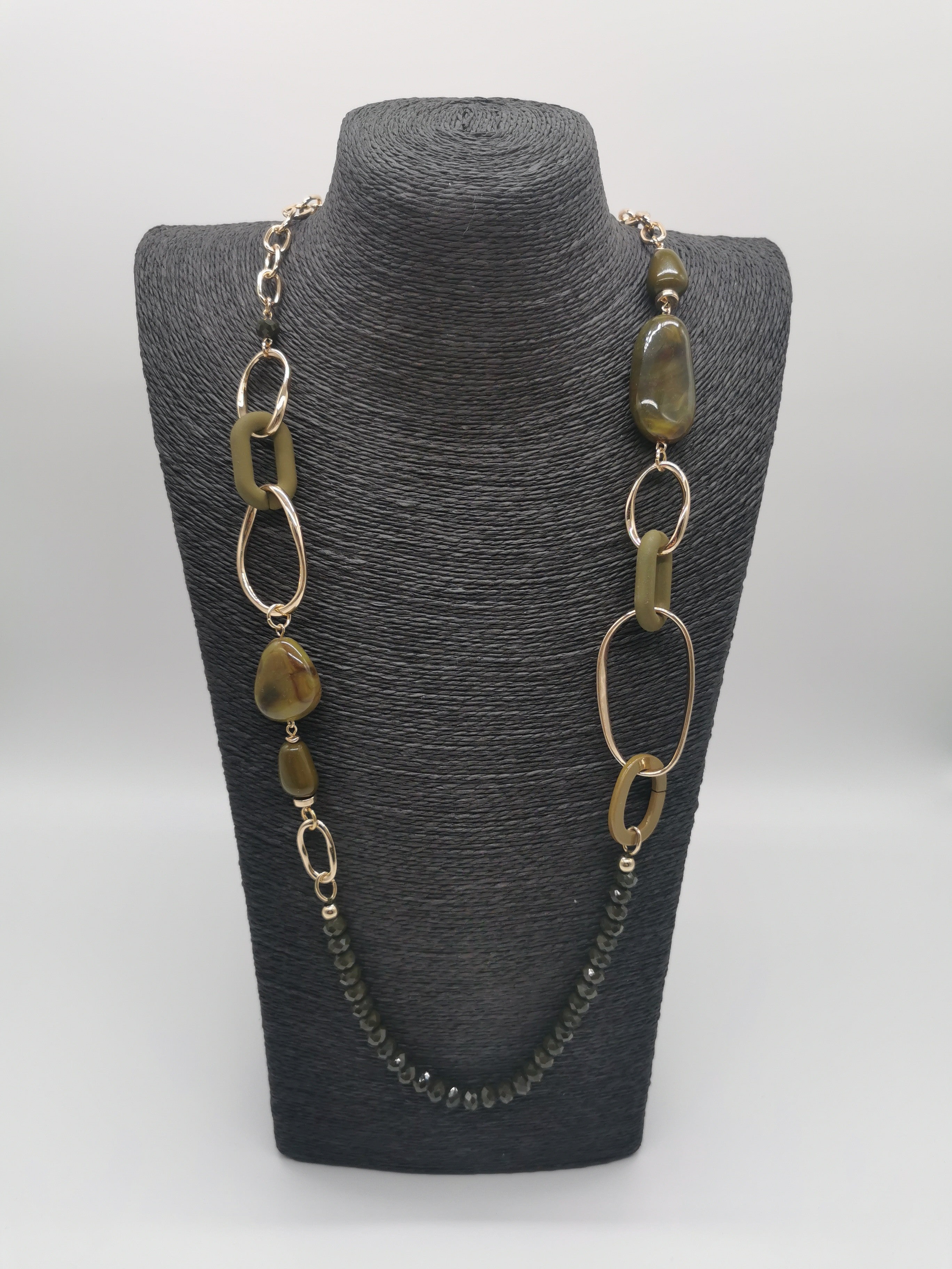 Kette mit Gliedern mit goldenen Details Artikel 6191