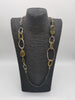 Kette mit Gliedern mit goldenen Details Artikel 6191