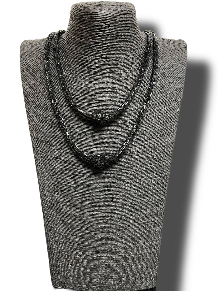 Kette Kurz mit Knoten in Schwarz Artikel 335016
