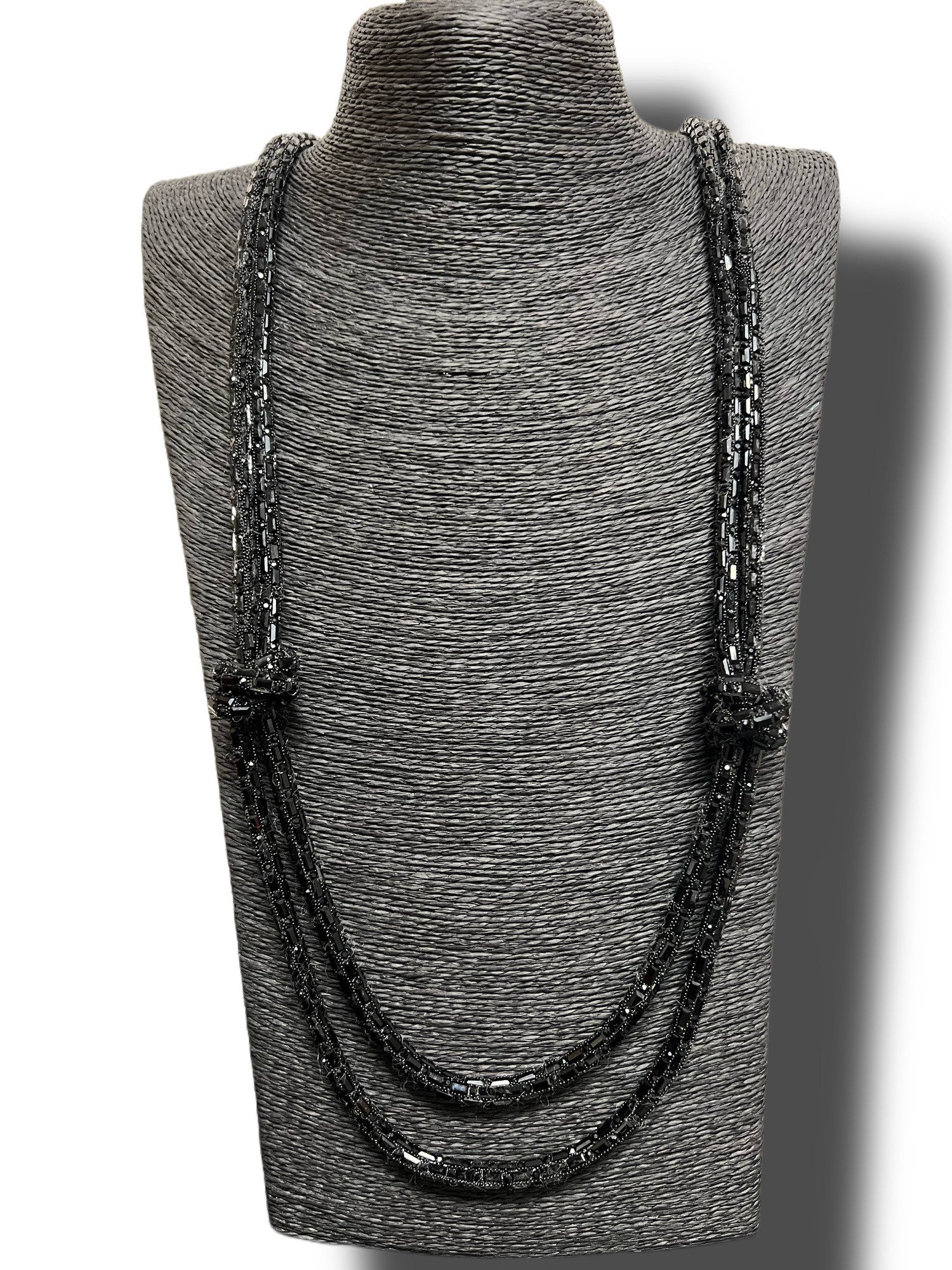 Kette mit Knoten in Schwarz Artikel 335015