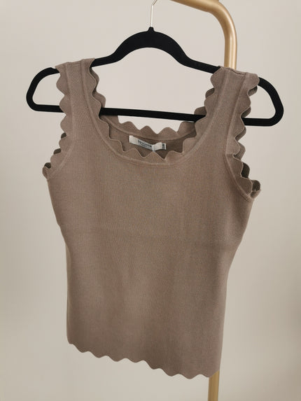 Top ZickZack Feinstrick in versch. Farben Art. 6768