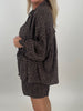 Musselin Bluse Leo in Mokka Artikel 6195