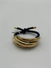 Styling-Haargummi mit goldenem Detail