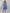 Kleid Kofferstoff Uni in Blau Artikel 6149