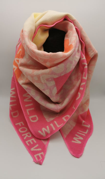 Schal Wild Forever Bunt Hell Art. 6343