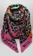 Schal Wild Forever Bunt Dunkel Art. 6344