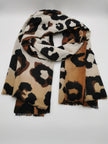 Tuch Leo in Beige/Mokka Artikel 5374